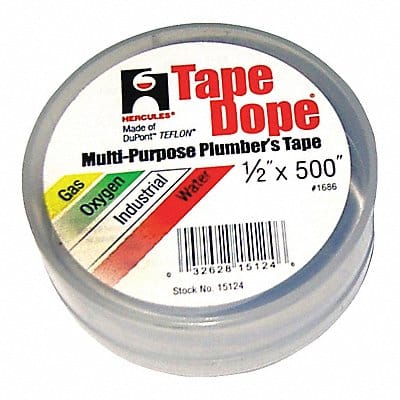 Thread Sealant Tape 1/2 W White