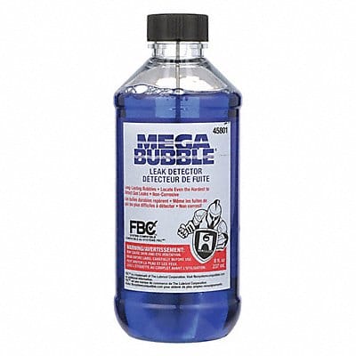 Leak Detector Blue Liquid 8 oz.