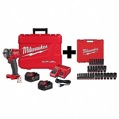 M18 1/2 Compact Impact Wrench Socket Set