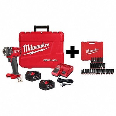 M18 1/2 Compact Impact Wrench Socket Set