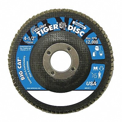 Flap Disc 40 Grit 7/8 in Coarse Grade