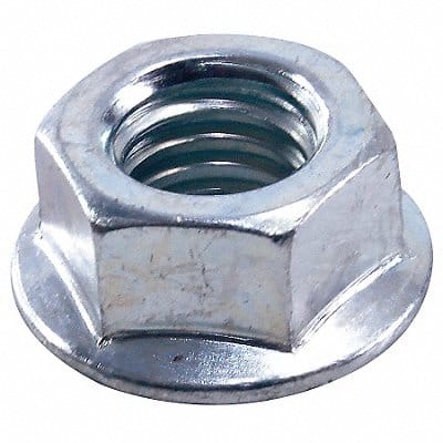 Flanged Serrated Hex Nut SS PK16