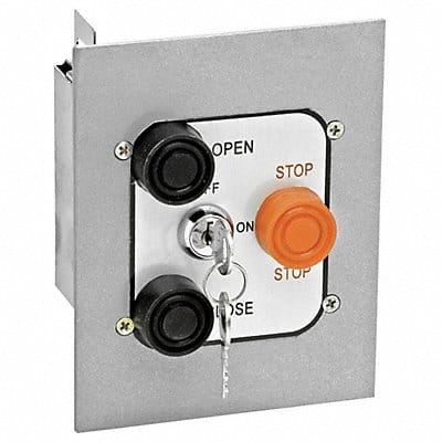 Control Station 3 Buttons Flush Mount