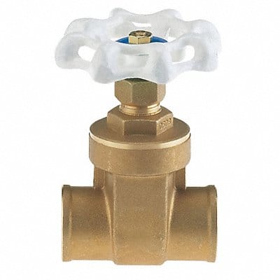 Gate Valve 1 in Solder Low Lead Brass