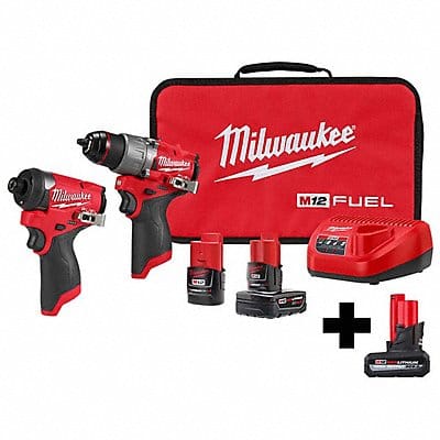 M12 FUEL 2-Tool Kit w M12 5.0 Battery