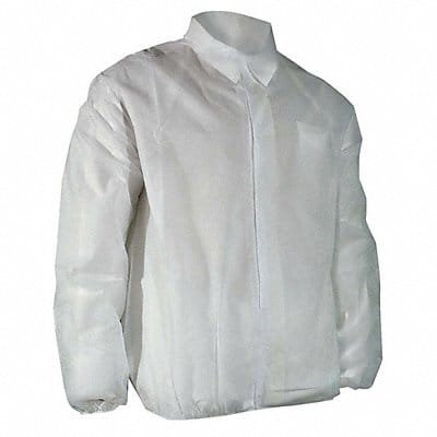 H2308 Lab Coat White Hook-and-Loop XL PK50