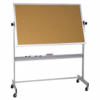 Dry Erase Board Cork/Porcelain 48 x96