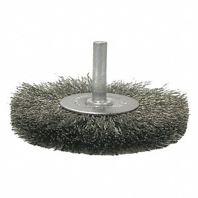 Wheel Wire Brush 3 X 1/4 X 1/4 Shank