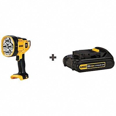 Jobsite LED Spotlight 20V w/ Battery