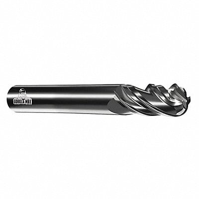 Ball End Mill Single End 3/8 Carbide