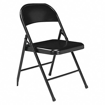 Commercialine Folding Chair Stl Blk PK4