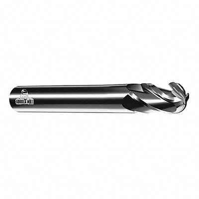 Ball End Mill Single End 5/16 Carbide