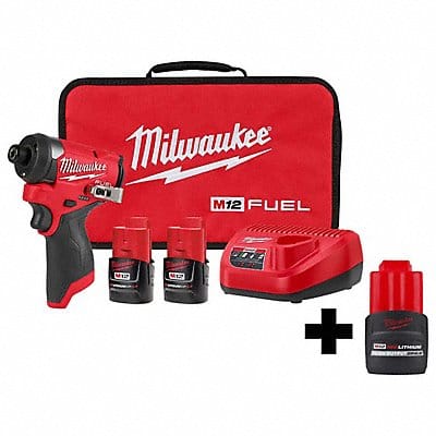 M12 FUEL 1/4 Impact Kit 3/8 Ratchet