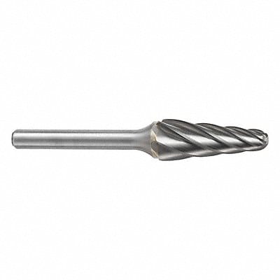 Carbide Bur 3/8 Dia 1/4 Shank SL3Nf