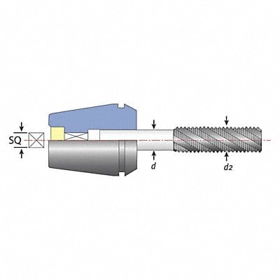 Collet ER25 0.2200