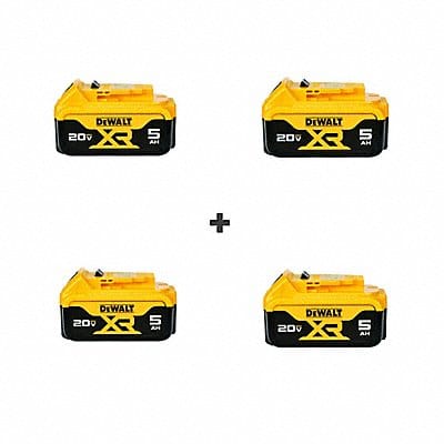 20V MAX XR5 PREMIUM BATTERY FOUR PACK