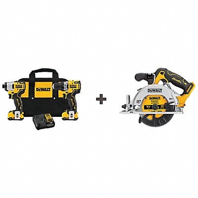 Cordless Combo Kit Drive 3/8 DEWALT(R)