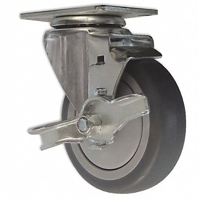 Caster 4 in Swivel/Brake 375 lb