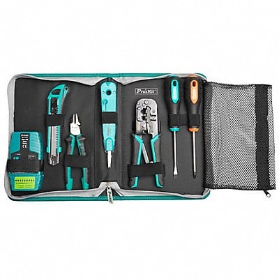 CAT 5 Termination Kit Tool Case 7 Pieces