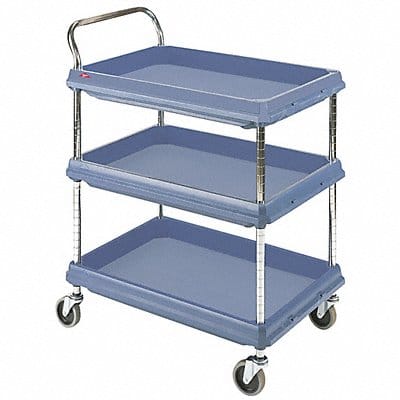 Utility Cart 400 lb Blue 27 in W