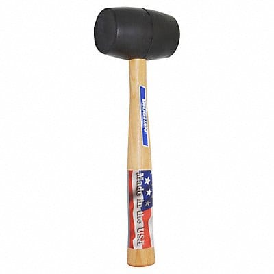 Hammer Solid Mallet Rubber 20 oz 13in.