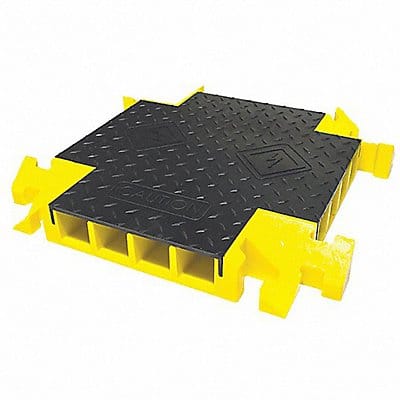 Cable Protector 4-Way 4 Channels 2 ft.