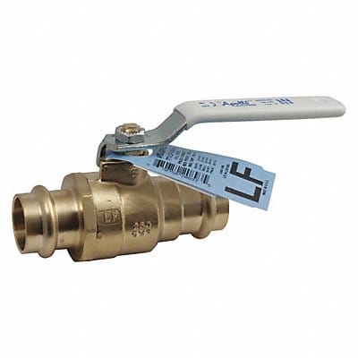 LL Brass Ball Valve Press 4 in