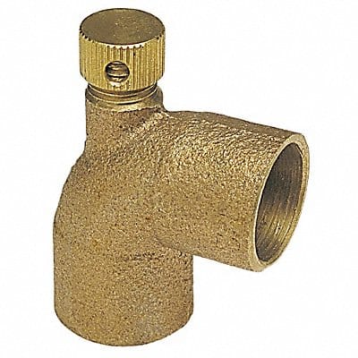 Vent Elbow Cast Bronze 1/2 Tube CxC