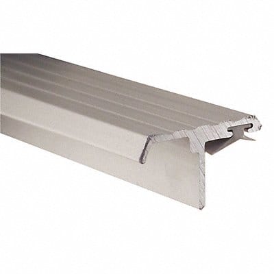 Double Door Weatherstrip Vinyl 8ftL Gray