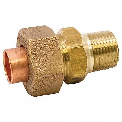 Fitting Union Cast Bronze 2 Tube CxMNPT