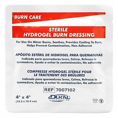 Burn Dressing Sterile White PK10