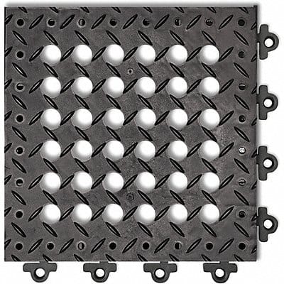 Drainage Mat Black 1 ftx1 ft PK12