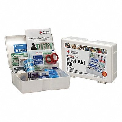 First Aid Kit Bulk White 44 Pcs 10 Ppl