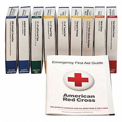 First Aid Kit Refill Unitized 65Pcs