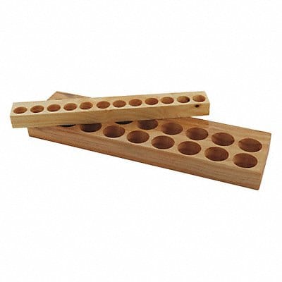 Wooden Collet Holding Tray ER8 Holds 9