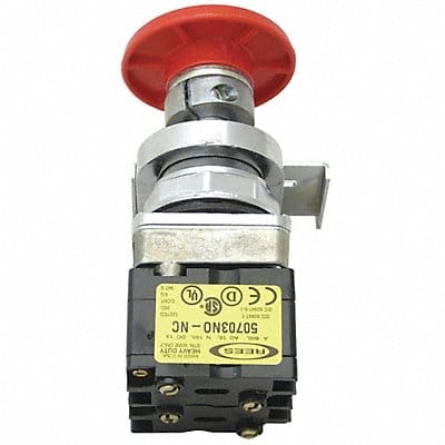 Emergency Stop Push Button Delrin Red