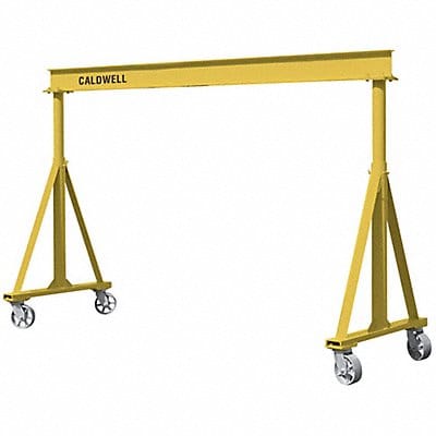 Portable Gantry Crane 16 ft H Yellow