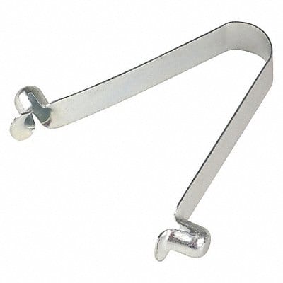 Clip Steel Silver 3-1/4 in