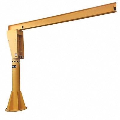 Jib Crane 4000 lbs 20 ft H 0 to 240