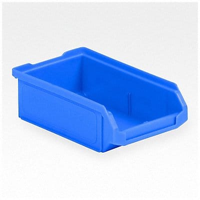 Stacking Bin Blue Polyethylene 2 in