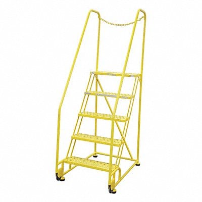 Tilt and Roll Ladder 5 Steps 43in.D.