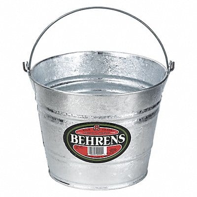 Bucket 1 1/4 gal Silver