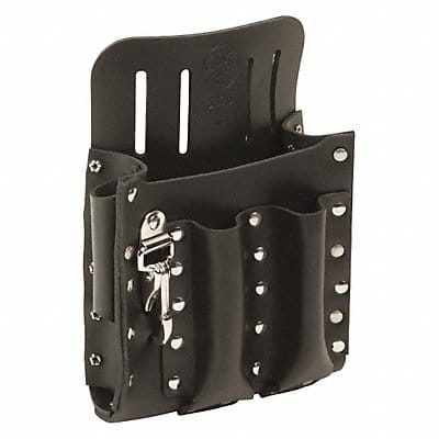 Black Tool Pouch Leather