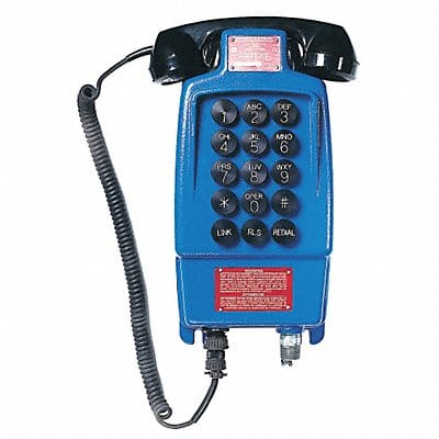 Explosion Proof Telephone Blue