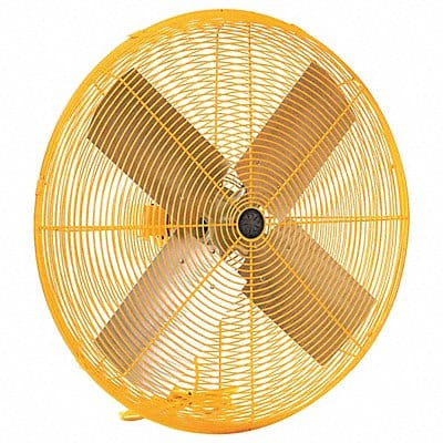 Fan Head 30 120V 1/2HP Yellow Assembled