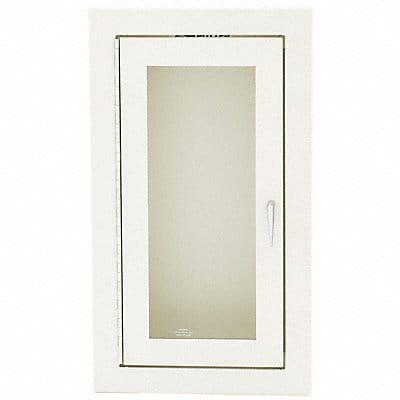 Fire Extinguisher Cabinet White SS