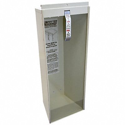 Fire Extinguisher Cabinet White Steel