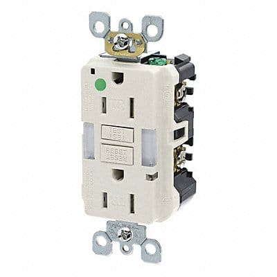 GFCI Receptacle Indoor 125V AC 1 hp