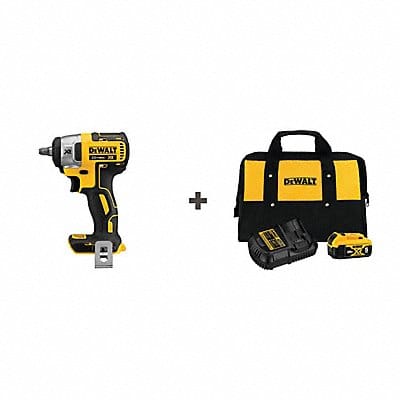 Impact Wrench Cordless Compact 20VDC