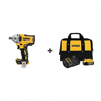 Impact Wrench Cordless Compact 20VDC